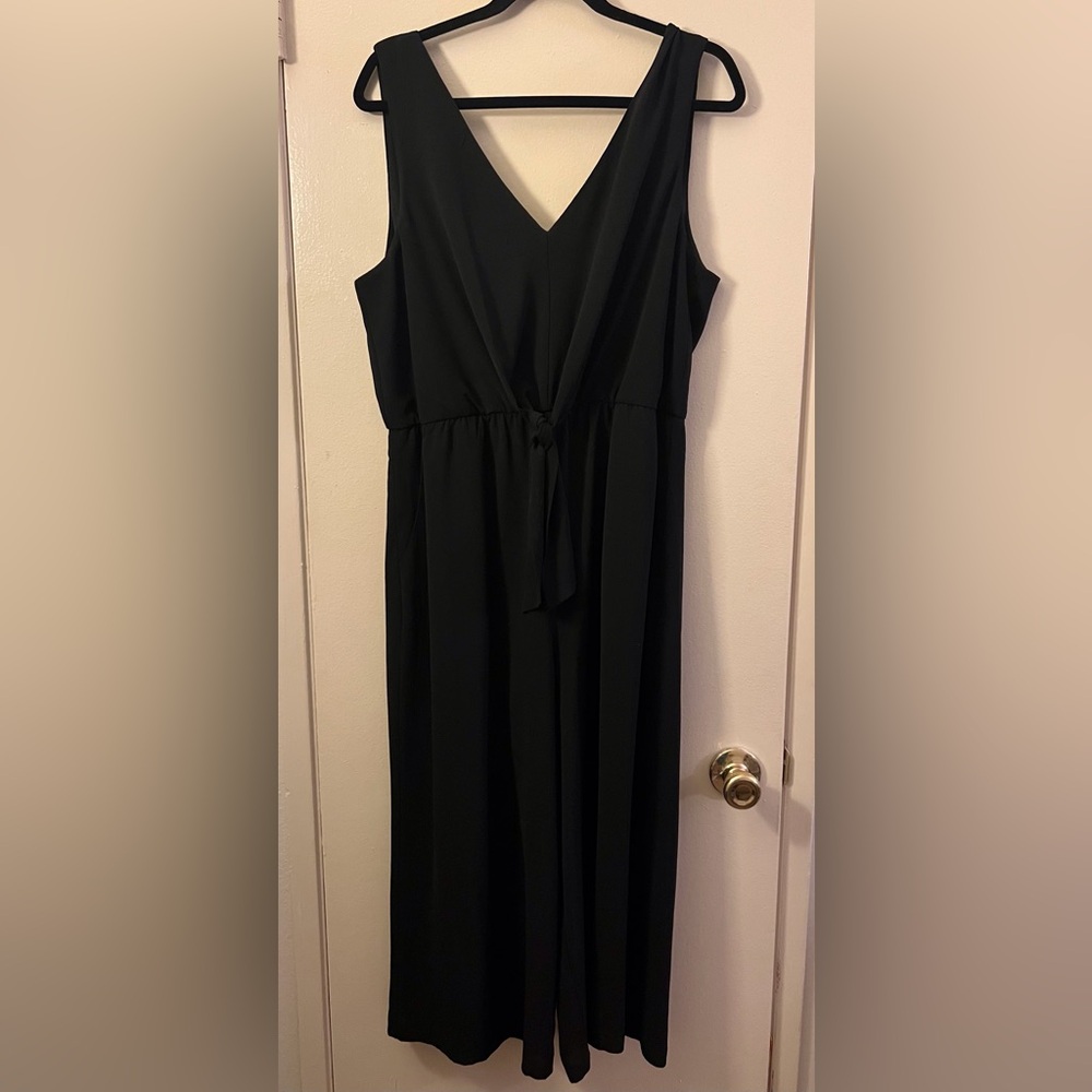 Lily Rose Tie Front Romper Size XXL